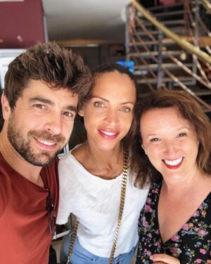Anne Roumanoff Instagram - Lendemain de tournage jusqu'à 2 heures du matin. Electro beach party de Port Barcares @agustingaliana @noelielenoiroff