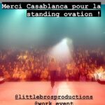 Anne Roumanoff Instagram - Merci Casablanca ! Public en or ! ❤️