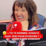Anne Roumanoff Instagram - Le père d’Anne Roumanoff était assez sceptique sur ses ambitions à ses débuts 😮 ▶️ Anne Roumanoff est l’invitée des « Moments de ma vie » tout ce week-end sur bel RTL, avec Sandrine Dans🎙️ #anneroumanoff #belrtl #radio #humour