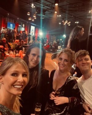 Annelien Coorevits Instagram - Gala @deslimstemensterwereld @steinmachiels @stephcoorevits 🤍🤍