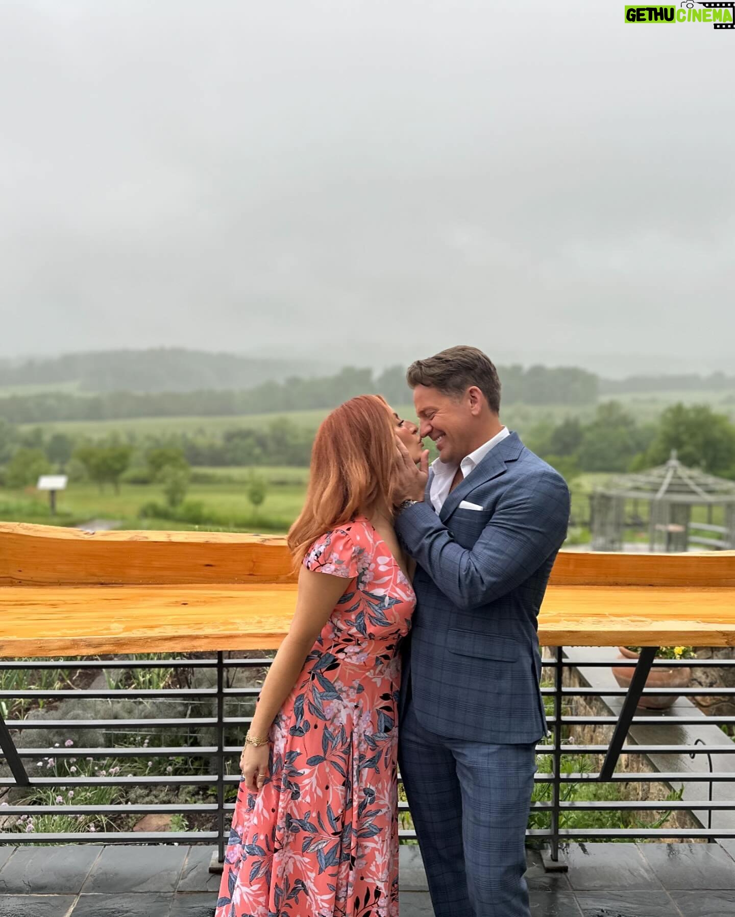 Anneliese van der Pol Instagram - Beautiful weekend in Virginia celebrating our beautiful friends @tmjoyce & @alexazzara . We love you guys and wish you a lifetime of health and happiness!!! Maybe we can actually all get a pic together next time. ππ€£π³ #weddings #engagement #ravenshome #love #virginia