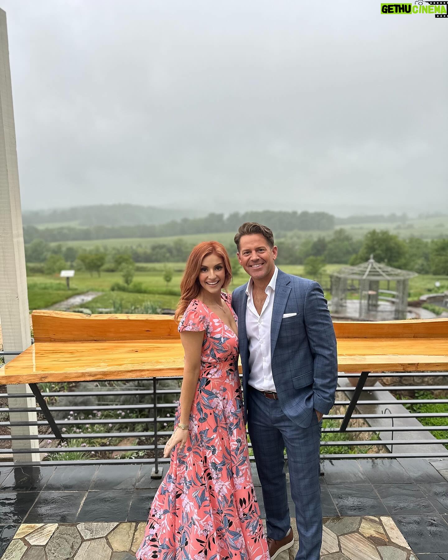 Anneliese van der Pol Instagram - Beautiful weekend in Virginia celebrating our beautiful friends @tmjoyce & @alexazzara . We love you guys and wish you a lifetime of health and happiness!!! Maybe we can actually all get a pic together next time. ππ€£π³ #weddings #engagement #ravenshome #love #virginia