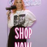 Anneliese van der Pol Instagram - TURN THE VOLUME DOWN… then grab some new MERCH! So proud of our @bignamebitches line… out NOW! Link in bio.