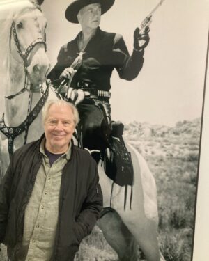 Annette O'Toole Instagram - Yesterday he said, “ I love you so much my heart can’t even say it through my mouth.” Happy Father’s Day @mckeanvulgate (pictured with his hero Hopalong Cassidy).