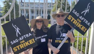 Annette O'Toole Instagram - Union Gothic. #SAGAFTRAstrong #SAGAFTRAstrike
