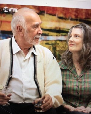 Annette O'Toole Instagram - Lucky me acting with Frank Langella in “Kidding.” We are now dear friends.