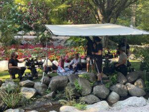 Annette O'Toole Instagram - Doc and Hope’s crowded picnic.