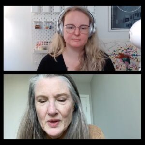 Annette O'Toole Instagram - 🎧 Listen now to this week’s episode of Side Crafts! Annette O’Toole and Jocelyn Hallman discuss our mutual passion for knitting, including how knitting can be used to support and nurture community! 

Available on Apple Podcasts, Spotify, at the link in the Side Crafts bio, or wherever you get your podcasts! 

Swipe to see Annette’s hat, knit from the pattern Peggotty by Claire Slade - and then the version Jocelyn knit up after being inspired by Annette! ✨ 

Jocelyn’s version is made with @estelleyarns chunky alpaca and @fleeceandharmony Heatherdale Lopi! 

#knitting #knittersofinstagram #yarnlove #actor #actress #podcast #interview #virginriver #netflix