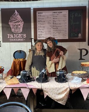 Annette O'Toole Instagram - Connie (the wonderful Nicola Cavendish) and Hope cooking something up.
