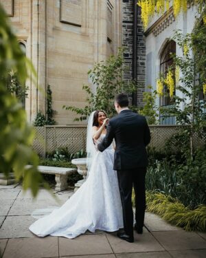 Annie Clark Instagram - MR. & MRS. KARAIM 🤍 05.19.24.
.
.
.
.

Venue | @casalomatoronto
Planning & design | @sincerelyyoursevents
Photo | @wademuir @kierandarcyphoto 
Video | @wildandfreefilms
Content Creator | @deardiarysocial
Makeup | @jess.wolfert.beauty
Hair | @styledbynadia
Dress | @lihihod @spinabride
Florals | @the_wildpansy
Place setting and napkin | @splendidsettings
Stationary | @paperandposte
Cake @madbattercuppys
Band | @slyfoxcoverband
Ceremony/cocktail music | @stringsisterz
