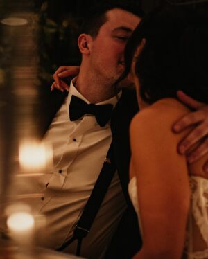 Annie Clark Instagram - MR. & MRS. KARAIM 🤍 05.19.24.
.
.
.
.

Venue | @casalomatoronto
Planning & design | @sincerelyyoursevents
Photo | @wademuir @kierandarcyphoto 
Video | @wildandfreefilms
Content Creator | @deardiarysocial
Makeup | @jess.wolfert.beauty
Hair | @styledbynadia
Dress | @lihihod @spinabride
Florals | @the_wildpansy
Place setting and napkin | @splendidsettings
Stationary | @paperandposte
Cake @madbattercuppys
Band | @slyfoxcoverband
Ceremony/cocktail music | @stringsisterz