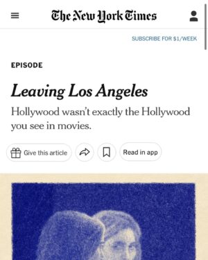 Annie Hamilton Instagram - Wrote something for the NYTimes’ “episode” series— Big thanks to @stellabugbee for asking me, and to Jim Windolf, who thoughtfully and masterfully edited it. To read the full thing not just my out of order shaky screenshots- the link is in my bio 🦇 @nytimes