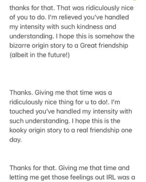 Annie Hamilton Instagram - Drafts of goodbyes to the love of my life

(Can’t remember which love this was for but it was love that much I know)