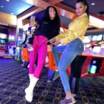 Annie Ilonzeh Instagram – Fun and games with my bestie @claudiajordan 

📸 @kingbach 
Tag your besties below 🤙🏾
#pic #loveyou