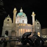 Annie Ilonzeh Instagram - Vienna photo dump❤️🤍🖤 Still thinking of this magical place with my magical friends @nellybaumann @manfredbaumann And the knödel🙌🏽😋 . . . . #vienna #austria #travel #takemeback #knödel
