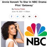 Annie Ilonzeh Instagram - As a kid, I wanted to be on the shows I watched so bad, I thought I could literally jump through the TV and land on the show. Damn, feels so good. #jump We got a show. My team did that⚡️ Thankful for DaVida, Santana, Justin, JJ, Moira, Ross, John, and everyone involved. Let’s get it ✊🏾