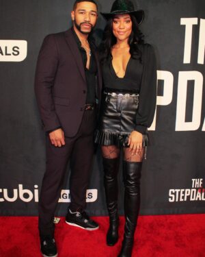 Annie Ilonzeh Instagram - The Stepdaughter Premiere. 
.
.
Catch our film on @tubi 
.
Outfit inspired by the Queen B #beyonce #texasholdem #styledbyme 
#the #stepdaughter #streaming #now #tubi