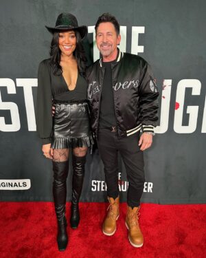 Annie Ilonzeh Instagram - The Stepdaughter Premiere. 
.
.
Catch our film on @tubi 
.
Outfit inspired by the Queen B #beyonce #texasholdem #styledbyme 
#the #stepdaughter #streaming #now #tubi