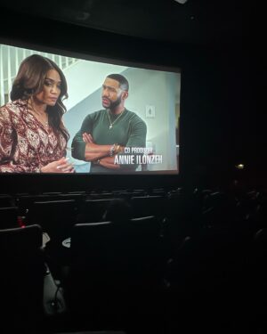 Annie Ilonzeh Instagram - The Stepdaughter Premiere. 
.
.
Catch our film on @tubi 
.
Outfit inspired by the Queen B #beyonce #texasholdem #styledbyme 
#the #stepdaughter #streaming #now #tubi