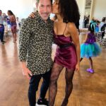 Annie Ilonzeh Instagram - I Love You Boss Everything that you do, that is you, I love so much💜💙🤎. #wcw What a beautiful day for such a beautiful couple. . . . #boss #celebration #wedding #you #through #one #helluva #party #davida #and #soren