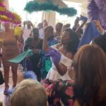 Annie Ilonzeh Instagram - I Love You Boss Everything that you do, that is you, I love so much💜💙🤎. #wcw What a beautiful day for such a beautiful couple. . . . #boss #celebration #wedding #you #through #one #helluva #party #davida #and #soren