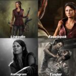 Annie Wersching Instagram - Couldn’t resist. 😉📸🤣 Scroll➡️ #dollypartonchallenge #24 #TVD #MarvelsRunaways #Timeless #Bosch #TLOU #imadork