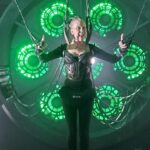 Annie Wersching Instagram - Not gonna lie…We had a blast making episode 3 of #startrekpicard! BQ had some fun too 😉 Directed by the time traveling @lea_thompson! Also. How AMAZING is @msalisonpill 🙌🏻👏🏻🙌🏻 #Picard #BorgQueen