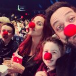 Annie Wersching Instagram - Opening night of @cirquedusoleil VOLTA!!! 🤡🤸🏼‍♀️🚴‍♀️ #outonaschoolnight
