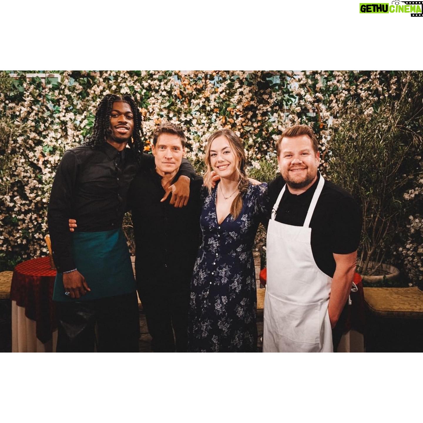 Annika Noelle - 4.5K Likes - A career highlight for sure. Had such a blast trying not to laugh with @lilnasx @j_corden @sean.kanan 😂 Thank you to @latelateshow & @boldandbeautifulcbs for making it happen 🤍 Be sure to head over to their Instagram or YouTube to check it out 🎬