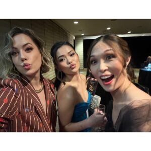 Annika Noelle Instagram - Couldn’t be more proud to accompany @henrysamiri to the 50th annual Daytime Emmy Awards. Congratulations again on your nomination! You are so unbelievably talented, bright, and most importantly, you are kind. I am one lucky TV mom 🩵 And a big congratulations to all the other nominees & winners of the night, especially you @iamthorstenkaye   #AlleyMills 😉 #itsabouttime 🏆 Also want to send love and a big thank you to @evabasler for always being there for us and being a champion of the daytime community 💕 And finally I want to reiterate what a blessing and honor it is to be a part of @boldandbeautifulcbs. Thank you for having us @daytimeemmys - another amazing celebration in the books! Now here are some fun snapshots of the night 📸 Shout out to @shantalllacayo for the 🕺 @sam_edelman for the 👞 and @kar_buff for helping me with the stunning glam 💄