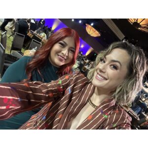 Annika Noelle Instagram - Couldn’t be more proud to accompany @henrysamiri to the 50th annual Daytime Emmy Awards. Congratulations again on your nomination! You are so unbelievably talented, bright, and most importantly, you are kind. I am one lucky TV mom 🩵 And a big congratulations to all the other nominees & winners of the night, especially you @iamthorstenkaye   #AlleyMills 😉 #itsabouttime 🏆 Also want to send love and a big thank you to @evabasler for always being there for us and being a champion of the daytime community 💕 And finally I want to reiterate what a blessing and honor it is to be a part of @boldandbeautifulcbs. Thank you for having us @daytimeemmys - another amazing celebration in the books! Now here are some fun snapshots of the night 📸 Shout out to @shantalllacayo for the 🕺 @sam_edelman for the 👞 and @kar_buff for helping me with the stunning glam 💄