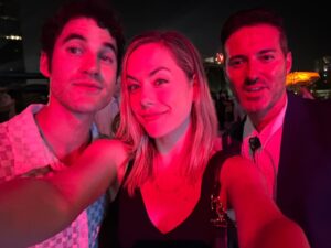 Annika Noelle Instagram - Blast from the past💥 congratulations @darrencriss on a great job hosting #MPTFNextGen Summer Party! 🥂 Here’s to friends old & new ~ #kismet
