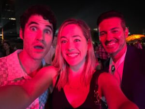 Annika Noelle Instagram - Blast from the past💥 congratulations @darrencriss on a great job hosting #MPTFNextGen Summer Party! 🥂 Here’s to friends old & new ~ #kismet