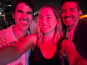 Annika Noelle Instagram - Blast from the past💥 congratulations @darrencriss on a great job hosting #MPTFNextGen Summer Party! 🥂 Here’s to friends old & new ~ #kismet