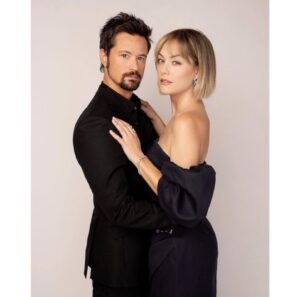 Annika Noelle Instagram - A lot is happening today on @boldandbeautifulcbs ~ so are you team #HOPE team #LOPE or team #THOPE? 
Sound off in the comments below 💙

📸: @howardwise