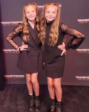 Anniston Price Instagram - Big thank you to @abelita_pr and @paramountpics for inviting us out for a fun night at the Atlanta premiere screening of the new @transformersmovie!

Check out Transformers: Rise of the Beasts out June 9!