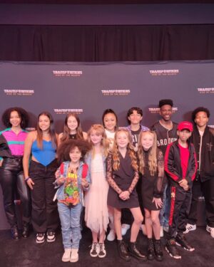 Anniston Price Instagram - Big thank you to @abelita_pr and @paramountpics for inviting us out for a fun night at the Atlanta premiere screening of the new @transformersmovie!

Check out Transformers: Rise of the Beasts out June 9!