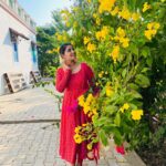 Anshita Akbarsha Instagram – Smile 🧿🤍
👗 @sajis_fashion 
#smile #traditional #churidar #love #bepositive #beloved