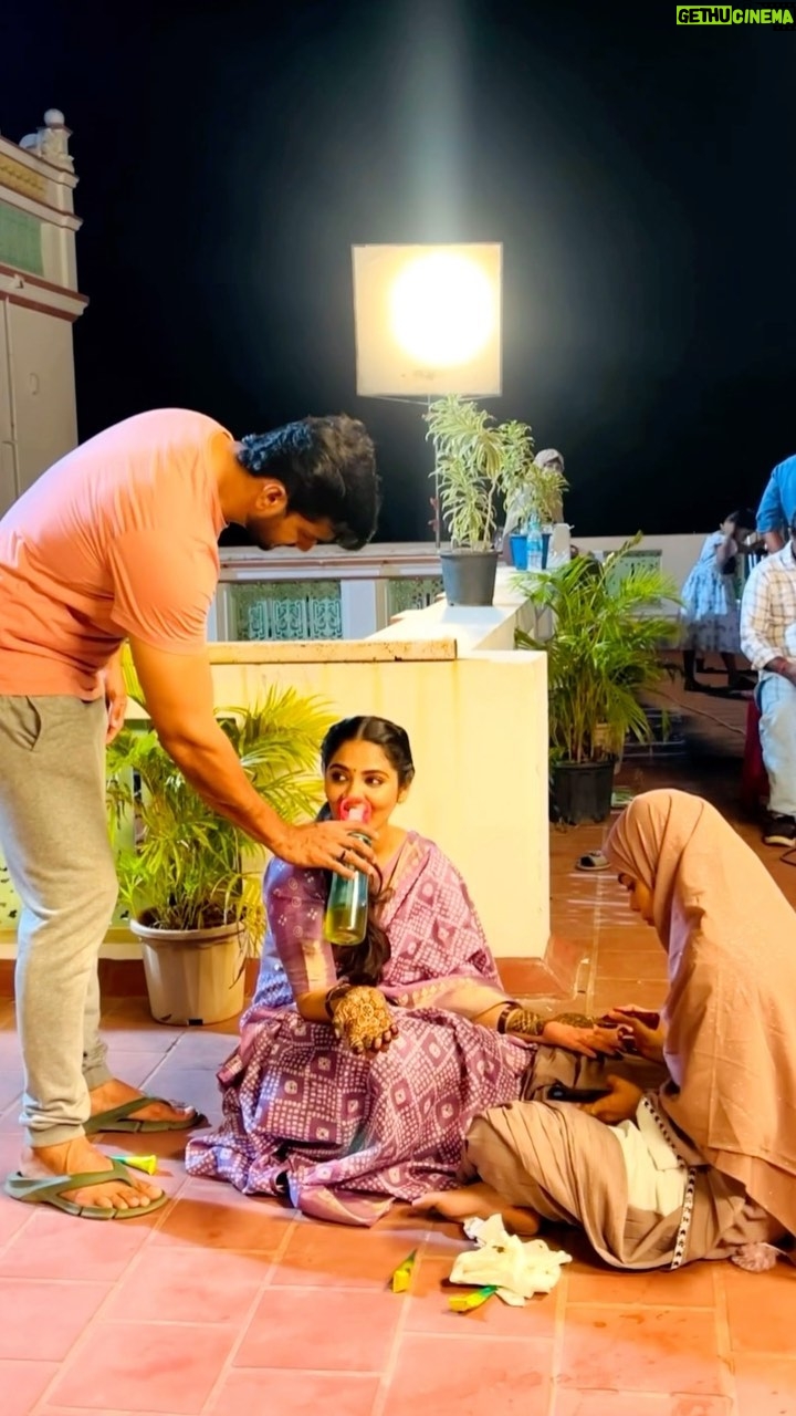 Anshita Akbarsha - 21.8K Likes - Behind the Scenes / Chellamma Engagement Fun 😂🫰🏼🤍. #fun #funny #funnyvideos #vijaytv #comedy #trend #bride #bridal #maruthani #mehandi #mehandidesign #making #makingvideos #cute #chellamma #laugh #laughing