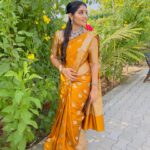 Anshita Akbarsha Instagram - Be positive 🧿🤍 Saree @sarvatva.chennai (very beautiful saree 🤍) Jewellers @new_ideas_fashions #happy #chellamma #vijaytelevision #chellammamalar #treanding #insta #instagood #post #flyhigh #smile #ornaments #sareelove #saree