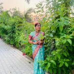 Anshita Akbarsha Instagram - Learn to value yourself, which means: fight for your happiness.” Jewels @new_ideas_fashions Saree @sarvatva.chennai #smile #love #traditional #vijaytvserial #chellamma #oxidisedjewellery #saree #sateelove #treading #traditional