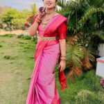 Anshita Akbarsha Instagram – Smile ❤️
/ Saree  @lisnavinu 
Jewels  @littlefingers_bridal_jewellery 
Hairstylist  @mersal_kid_08 
#chellamma #vijaytv #vijaytvserial #happy #anshithaanji #serial #treanding #trandingreels♥️ #reelsinstagram #tradisional