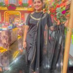 Anshita Akbarsha Instagram – Black love🖤

Costume ❣️ @papilioforyou 
#cwc #blacklove #black #happy #love #smile