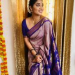 Anshita Akbarsha Instagram - Saree love @bhuvanasilkhouse_salem 📸 @archana_kumaar #saree #love #treading #traditional #behappy #loved