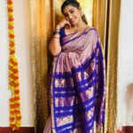 Anshita Akbarsha Instagram - Saree love @bhuvanasilkhouse_salem 📸 @archana_kumaar #saree #love #treading #traditional #behappy #loved