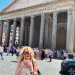 Anthea Turner Instagram - Just a quick few Birthday pictures from Sunny Roma 🥂🎉 Looking at these and others all we seem to have done is eat walk and drink loads of coffee !! 🤣 Will give you our itinerary in another post in case it’s on your list of places to go It’s our 3rd time so getting to know it well. Thank you Mark 🫶💋