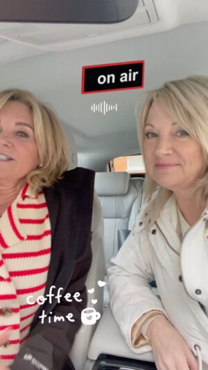 Anthea Turner Instagram - @wendy_turner_webster and I on our way to @bbcradio2 for @mrmichaelball show to talk about our children’s book series Underneath The Underground about the lives of the mice who live on the London Underground - ‘The Kings Coronation and the Kohinoor Diamond’ 💎 🐭 👑 💋