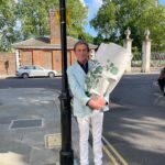 Anthea Turner Instagram - Few pictures here to show you one of my big reasons for popping over to @rhschelsea this year. It was to help champion rose breeder Ian Limmer of @peterbealesroses launch his new baby. This beautiful cluster rose called ‘With Courage’ will help raise ‘hopefully’ around 40k for the @rnli As you know, Blue Peter has a long history of support for the RNLI During my time on the show I took part in many of their training exercises, so many in fact I had my own uniform!! 30 years later I wore it proudly again and for the last time as I’ve donated it compleat with badges to the RNLI Museum in Tenby Pembrokeshire - The place aged 6 with Dad I watched my first launch. It’s not there yet but when it is I’ll feel very proud 😊 Obviously the BP fam were also there to help and just great to be with @lindseyjrussell and @missjanetellis Also a delight to meet another supporter @joannascanlanofficial 🎭 What a team !!🌺🌺🌺🌺