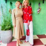 Anthea Turner Instagram - Just sorting through a few Chelsea Flower show pictures - These are from yesterday visiting shoe designer @penelopechilvers You know I’m a big fan, totally love her shoes and boy do you need a glam pair of espadrilles when you’re walking around the show ground. Cowboy boots are in - I’ve trawled the world for the perfect pair and Penelope’s are the best, a boot investment you’ll have for ever 🫶🫶🫶🫶 My top survived the rain so I now know it’s a great ‘packer’ blouse designed by my friend @toniabuxton for her brand @templeofrhapso all finished off with a @itsmeluluguinness fun phone box bag. Phone, Credit Card lipstick and Oyster Card for the 170 home !! What more do you need ☺️ Will post some from Monday but just going through 🌿🌺🌿🌺 @rhschelsea