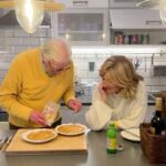 Anthea Turner Instagram - Happy Pancake Day from dad and I, trying to work out shrove Tuesday 🥞 We should’ve known better!